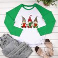 thumbnail image 4 of Aloohaidyvio Christmas Hoodies,Womens Christmas Round-Neck Long Sleeve Tops Printed Regular Blouse, 4 of 5