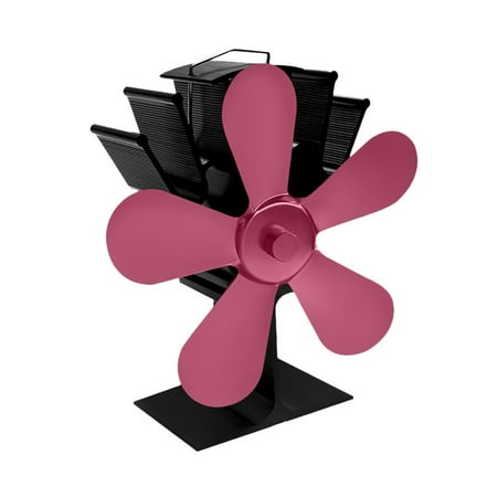 

Moocorvic Clearance Fireplace Fan For Wood Stove 5 Blades Environmentally Friendly And Efficient