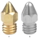 thumbnail image 3 of Injueey Piezas del cabezal de impresión del extrusor de boquilla de impresora 3D, repuesto de filamento de 1 ,75mm para Zortrax M200, latón Kits de mantenimiento de impresoras 0.5 MM (latón), 3 of 6