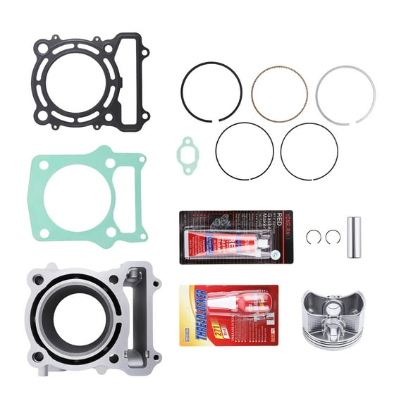 MaXpeedingrods Cylinder Piston Top End Rebuild Kit Fit For HiSUN UTV ATV 500 HS YS Massimo, Replacement for 12100-F18-0000 13101-004-0000