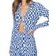 thumbnail image 4 of VISgogo Mujeres Tops Pantalones Traje, Manga Larga Solapa Cuello Botones Sueltos Camisa Pantalones Largos Verano Primavera 2 Piezas Traje VISgogo moda, 4 of 5