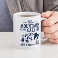 thumbnail image 4 of CafePress - The Mountains Are Calling Mug - 11 oz Ceramic Mug - Novelty Coffee Tea Cup, 4 of 4