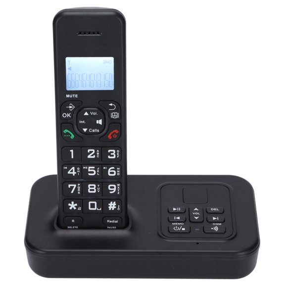 Teléfono Inalámbrico, Teléfono Inalámbrico De Mano Con Manos Libres De Llamadas Libres De La Respuesta Manual Automática Para El Hogar Para La Oficina Para Negocios