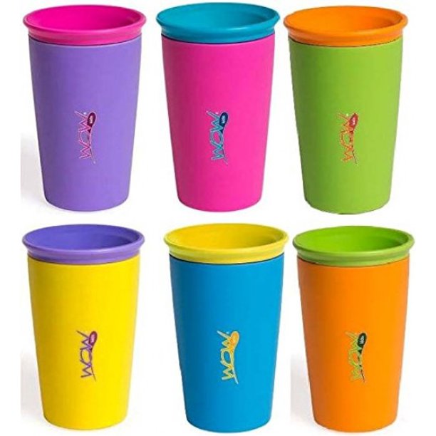 Wow Cup For Kids 360 Spill Free Drinking Cup 9 Oz Assorted Pack Of 6 Different Colors Walmart Com Wow Cup For Kids 360 Spill Free Drinking Cup 9 Oz Assorted Pack Of 6 Different Colors Walmart Com