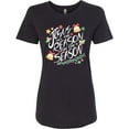 thumbnail image 3 of Inktastic Jesus is the Reason for the Season Christmas Bells and Stars Women's T-Shirt, 3 of 5