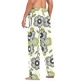 thumbnail image 3 of FORMRS Mens Pajama Pants with Pockets Soft Cotton Sleepwear Lounge Bottoms, Sizes S-2XL, Retro Flower, 3 of 7