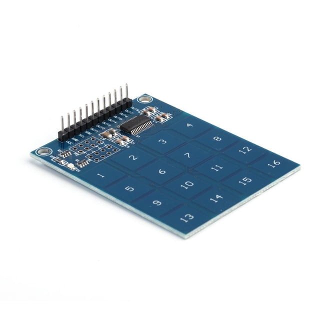 Componentes electrónicos y componentes HW-136 TTP229 Módulo de sensor táctil de interruptor capacitivo digital de 16 canales Hugtrwg Para estrenar