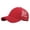 Red, variant on EliteGoogv Unisex Open Back Baseball Cap Mesh Ponytail Adjustable Solid Color Cap For Men Women Outdoor Sports Running Sun Protection Trucker Cap Headwear