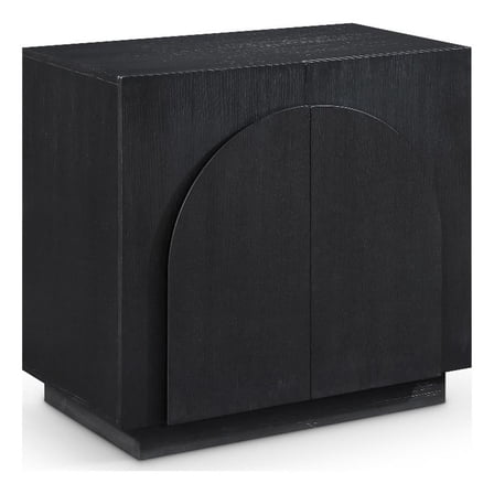 Meridian Furniture Navona Black Oak Veneer Sideboard/Buffet