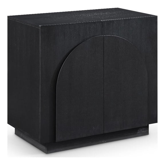 Meridian Furniture Navona Black Oak Veneer Sideboard/Buffet