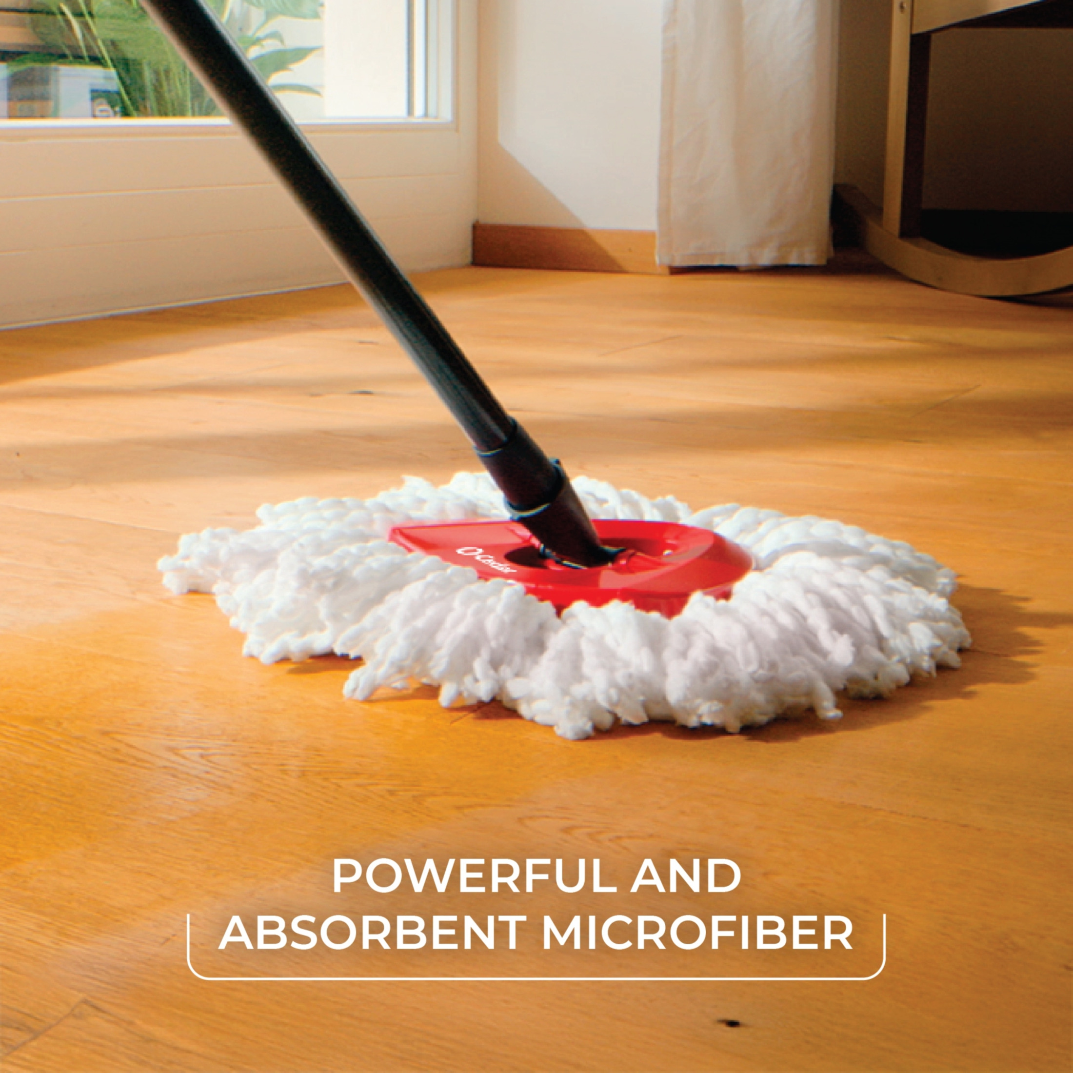 O-Cedar EasyWring Microfiber Spin Mop Head Replacement photo 3