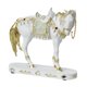 thumbnail image 5 of Estatua de caballo, decoración, adorno de mesa, artesanía, regalo, centro de mesa de escritorio, colección de resina Blanco, 5 of 9