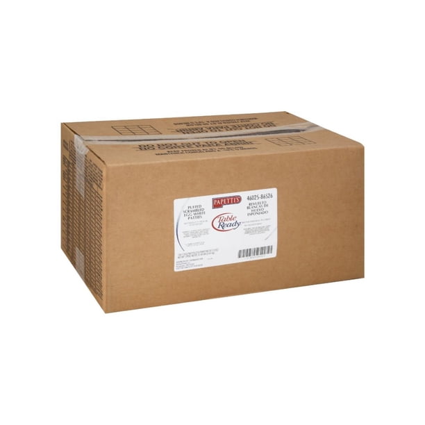Michael Foods Papettis Ready-to-Eat Scrambled Eggs - 1.85 Lb Tray, Refrigerated, 12 Per Case