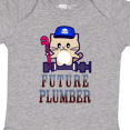 thumbnail image 4 of Inktastic Future Plumber Baby Boy Boys Baby Bodysuit, 4 of 5