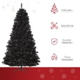 thumbnail image 4 of HOMCOM 7ft Artificial Christmas Tree Home Decoration Automatic Open, Black, 4 of 10