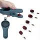 thumbnail image 3 of Cuchillo multifuncional, peladora de zanahorias, cocina completa, para cocina pequeña, para cocina moderna, plegable, metal y madera, para cocina de dormitorio, 3 of 9
