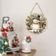 thumbnail image 4 of Placas redondas para puerta con diseño de muñeco de nieve de invierno, colgantes de madera, decoración de pared con arte de madera, decoración de tala, 4 of 6
