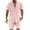 Pink, variant on cllios Men's 2 Pieces Outfits Summer Beach Set Short Sleeve Button Down Flower Lace Shirt and Short Sets Vacatiob Sets for Men