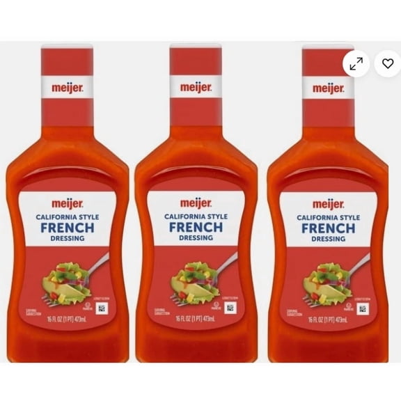 California French Style Dressing, 3 Bottles, 16 Oz