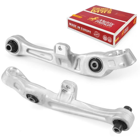 Metrix Premium Chassis Parts - Front Left & Right Lower Forward Control Arm Kit Fits 2004 Infiniti G35 RWD, 2003 Infiniti G35, 2003-2004 Nissan 350Z, Replacement RK641595, RK641594, Made in Europe