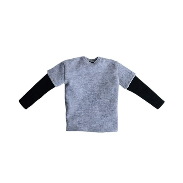Figura masculina a escala 1/6, ropa, accesorio de disfraz, ropa informal, pantalones de manga larga Tops