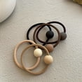 thumbnail image 4 of HLONK 15PCS Vintage Frosted Hair Ropes Set - Soft  High Elastic  Versatile Ponytail Hair Scrunchies for Casual Styling - Gentle on Hair  Easy to Use  and Comfortable to Wear, 4 of 6