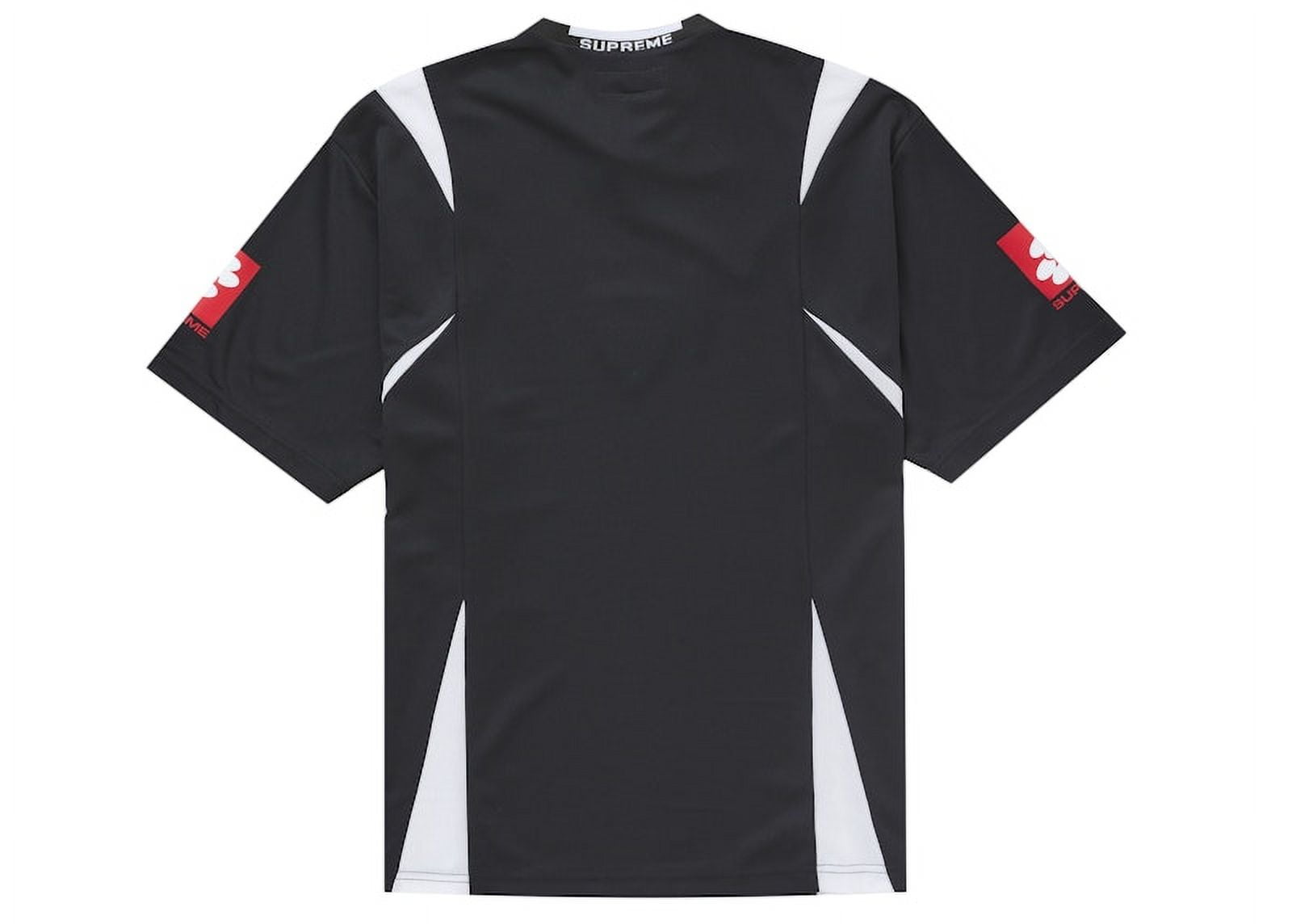 Supreme Men's Crest Soccer Jersey Black, from StockX - Walmart.com