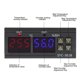 thumbnail image 4 of Controlador temperatura y humedad STC-3028 Termómetro Higrómetro (110-220V), 4 of 9