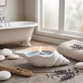 thumbnail image 2 of Toycle SeaSeasnail Oned Seasnail Scented Conedle Vessels Elegonet Seaside Themed Seasnail Conedles Home Decor Ornaments For Ambience Ideal For Qixi Festival White, 2 of 7