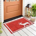 thumbnail image 4 of LSLJS Tapis de Porte de Noël, 24"x16 Pouces Tapis de Porte Anti-Saleté Intérieur, Absorbant Antidérapant pour Entrée Extérieure, Lavable pour Décorations de Fête, 4 of 6