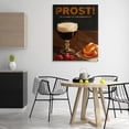 thumbnail image 3 of Stupell Industries Prost Beer & Pretzel Food & Beverage Painting Wrapped Canvas Art Print Wall Art, 36 x 48, 3 of 8