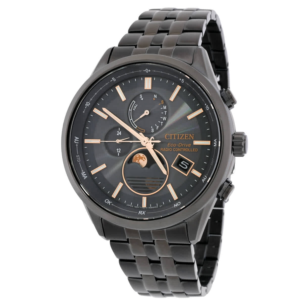 Citizen Men's Eco-Drive Chronograph World Time Watch AT0368-58E