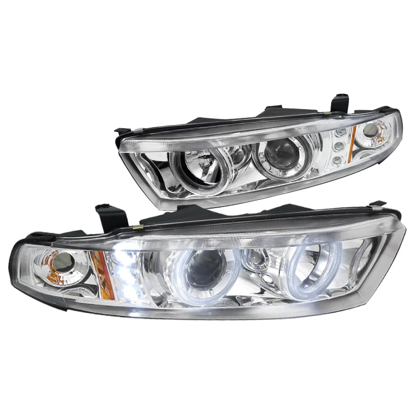 Headlight For 99 2000 2001 Mitsubishi Galant Right With Bulb
