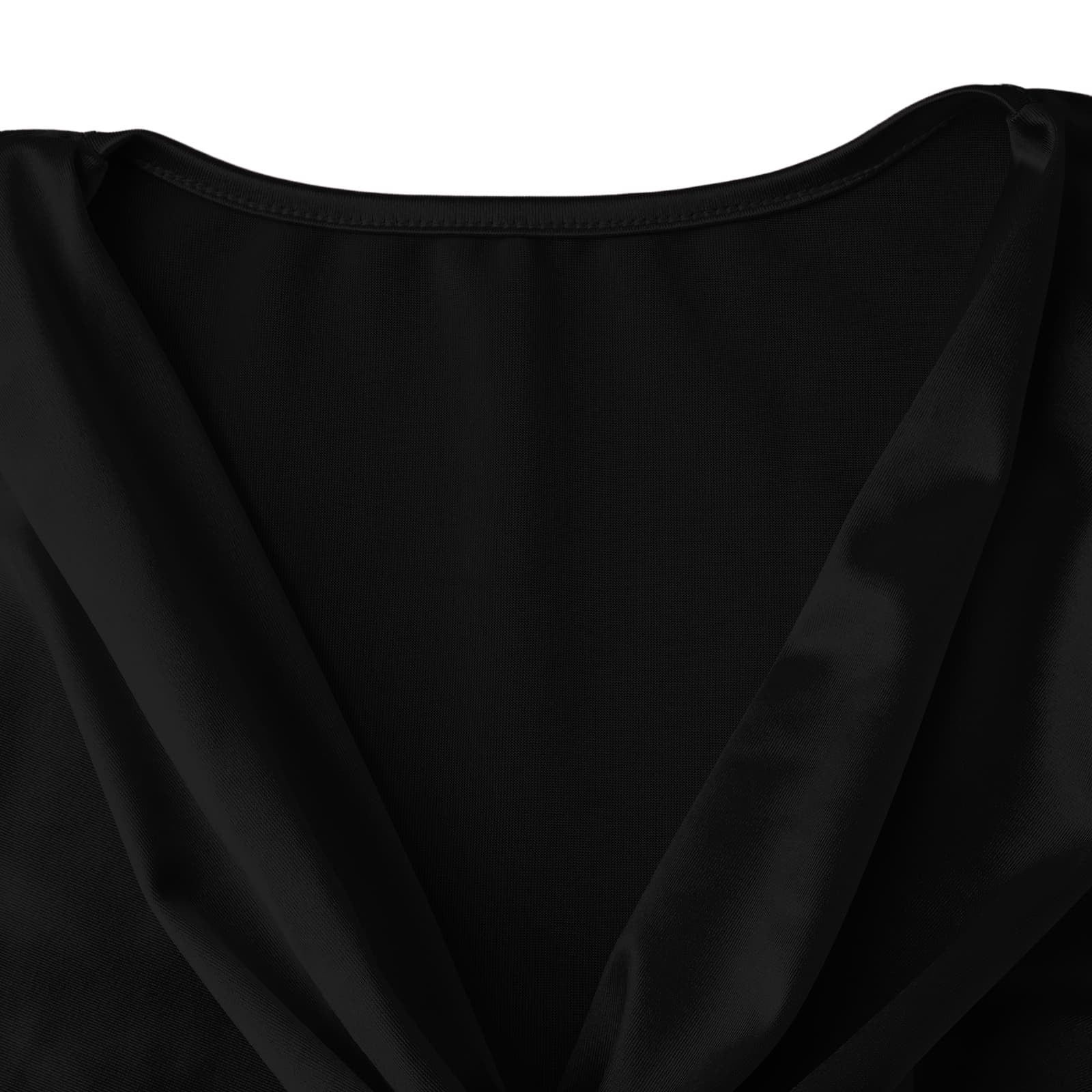 Elegant Cowl Neck Satin Dress for Women Loose Sleeveless Ladies Summer Formal Cocktail Wedding Guest Dresses