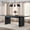 Black, variant on Better Homes & Gardens Juliet Expandable Dining Table, Walnut