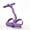 Purple 8 tubes, variant on Pedal Resistance Band Elastic Pull Rope Fitness Sit-up Exercise, 4/6/8 Tubes Heavy-Duty Tension, Multi-Tube Puller for Full Body Strength Training.
