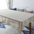thumbnail image 2 of Nappe en Dentelle Crochetée Créative Rectangulaire en Coton Beige, 2 of 7