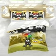 thumbnail image 5 of mixels Themed Bed Sheet Set Three Piece Set 36x75 Inches Comfortable And Skin Friendly Unique Design Creating A Star Studded Night Home Decor Gifts For Family Friends fans, 5 of 6