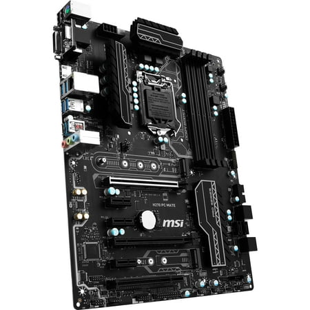 MSI H270 PC MATE Desktop Motherboard - Intel Chipset - Socket H4 LGA-1151