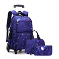 thumbnail image 1 of Bolsa De Equipaje Rodante De Viaje Con Ruedas Mochila Para Niños Escolar, 1 of 4