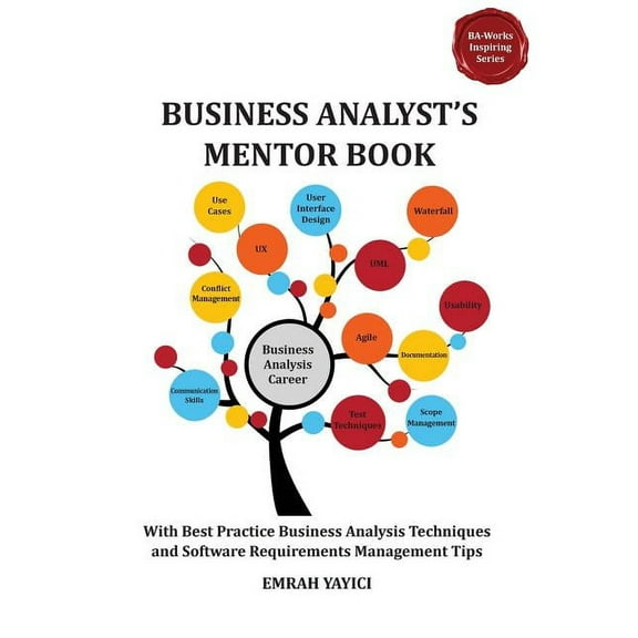 Business Analyst's Mentor Book: With Best Practice Business Analysis Techniques and Software Requirements Management Tip, (Paperback)