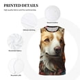 thumbnail image 3 of Sikiie Vintage Colorful Flower Puppy Basketball Jersey Reversible Men's Mesh Athletic Sports Shirts Training Practice S-4XL3X-Large, 3 of 6