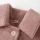 thumbnail image 5 of Gibobby Abrigos de invierno para niños y niñasAbrigo largo sólido para niñas pequeñas, chaqueta de lana gruesa de invierno para niños, prendas de vestir (Rosa, 12-13 Años), 5 of 5