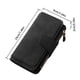 thumbnail image 4 of Qarigey Cambio de almacenamiento Cartera larga Niñas Plegable de cuero Cierre de cremallera Monedero Monedero Titular de la tarjeta de crédito Débito Carteras Negro Qarigey AP000899-02, 4 of 6