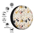 thumbnail image 4 of Fotbe Cartoon Chickens Funda de Llanta de Repuesto con Estampado, Engrosada, Ajuste Universal para Jeep, Remolque, RV, SUV, Camión-17 inch, 4 of 6
