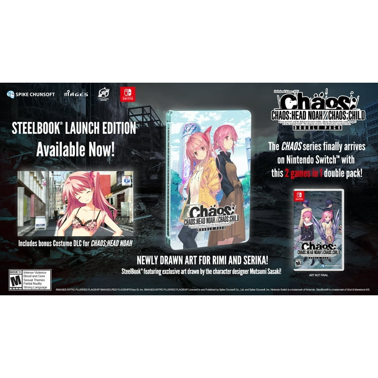 Chaos;Head Noah / Chaos;Child Double Pack, Spike Chunsoft Chaos;Head Noah / Chaos;Child Double Pack, Spike Chunsoft