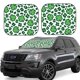 thumbnail image 1 of Fotbe Leopard print St. Patrick's Day Juego de 2 Piezas de Parasoles para Parabrisas | Bloqueador Solar para Auto | Accesorios Plegables para Protección Solar Interior-Small, 1 of 6