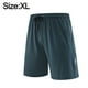 thumbnail image 2 of Pantalones cortos deportivos de secado rápido azules, pantalones cortos transpirables de seda de hielo para entrenamiento para correr, 2 of 6