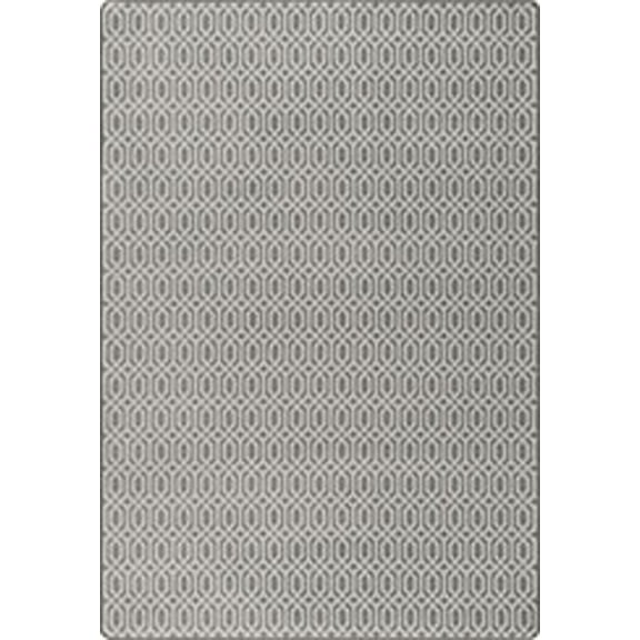 Milliken Imagine Area Rug CADENCE SONG SLATE Cadence Song Slate Diagonal Tiled 5 4 x 7 8 Rectangle