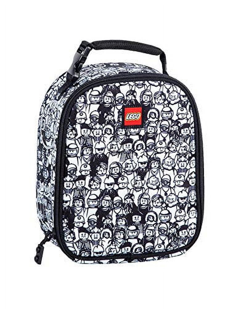 LEGO Unisex Minifigure Color-Me Lunch Bag